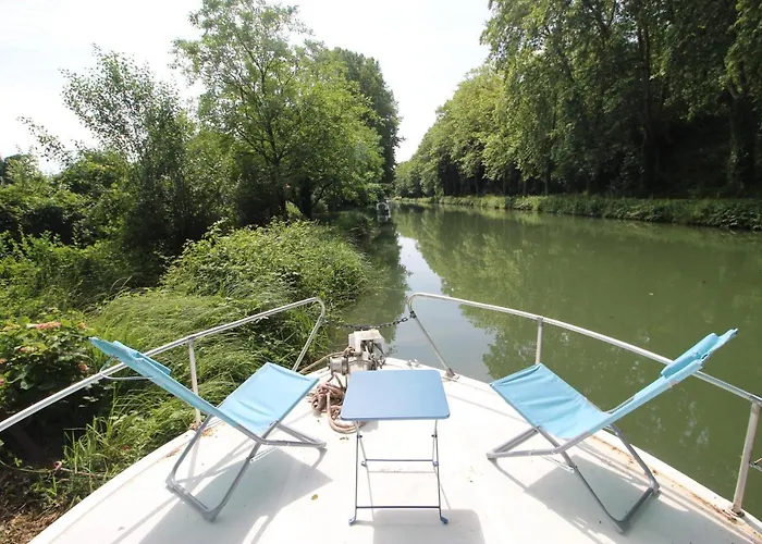 Nuit à Quai Sur Notre Vedette! Bateau-hôtel Meilhan-sur-Garonne